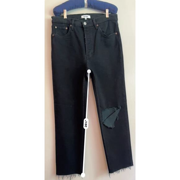 RE/DONE Levi’s Black 70's Stove Pipe Jeans size 30 - Picture 5 of 11